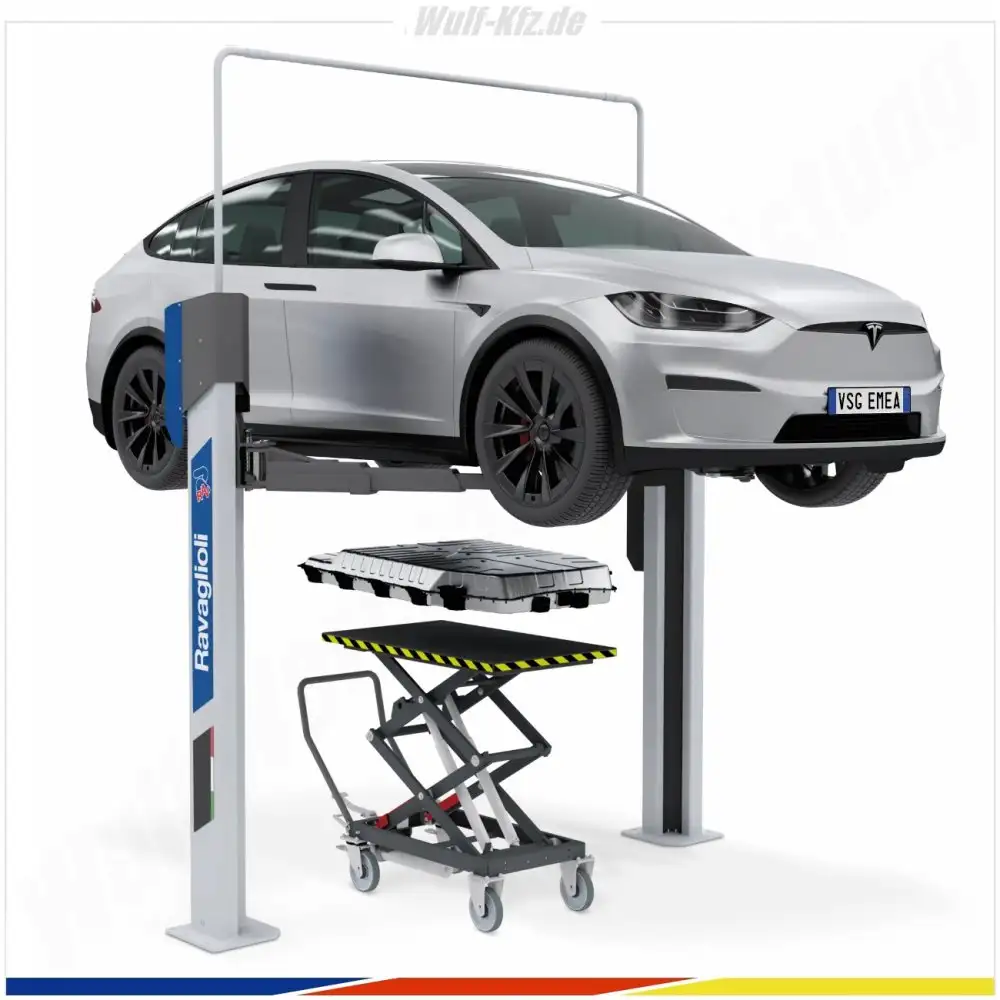 Ravaglioli 2 ​Säulen-​​​Hebebühne RAV KPX35EV